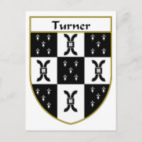 Escudo de armas/reposo familiar de Turner