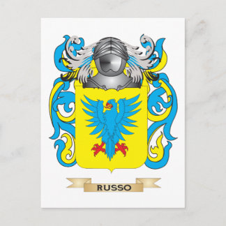 Postal Escudo de armas ruso (escudo familiar)