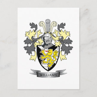 Postal Escudo de armas Williams
