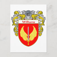 Escudo de armas Williams (Mantled)