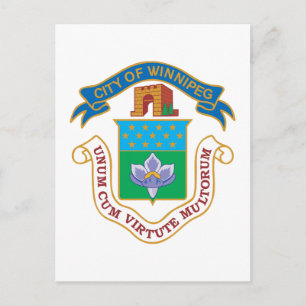 Postal Escudo de armas Winnipeg