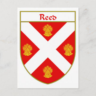 Postal Escudo de armas y reposo familiar