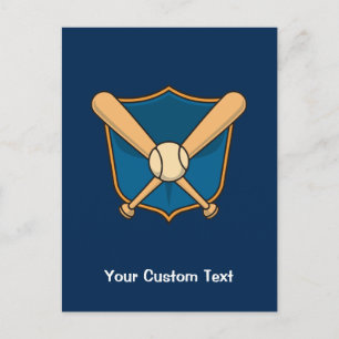 Postal Escudo de béisbol