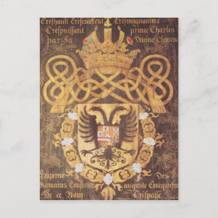 Postal Escudo de Charles V del Capítulo 23