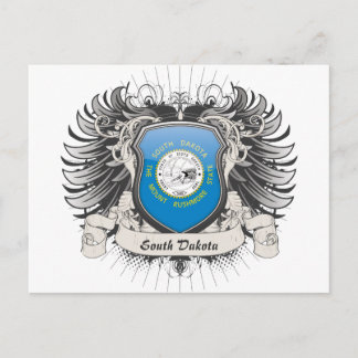 Postal Escudo de Dakota del Sur