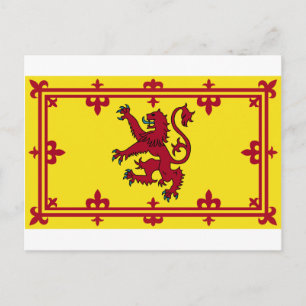 Postal Escudo de Escocia