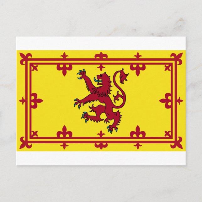 Postal Escudo de Escocia (Anverso)