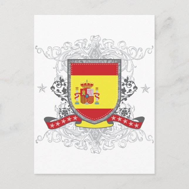 Postal Escudo de España (Anverso)