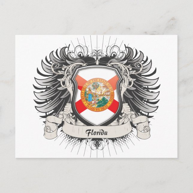 Postal Escudo de Florida (Anverso)
