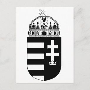 Postal Escudo de Hungría