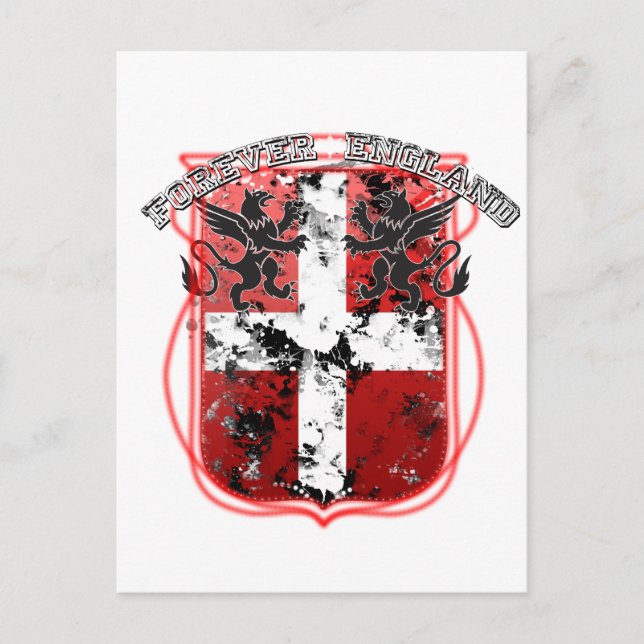 Postal Escudo de Inglaterra (Anverso)