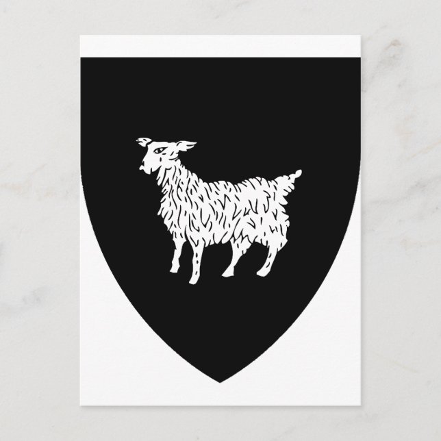 Postal Escudo de Istria en Croacia (Anverso)