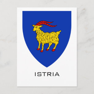 Postal Escudo de Istria Legado Adriático
