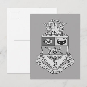 Postal Escudo de Kappa Psi