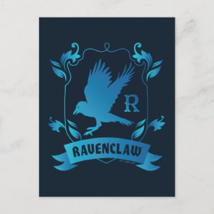 Postal Escudo de la Casa RAVENCLAW™ ornamentado