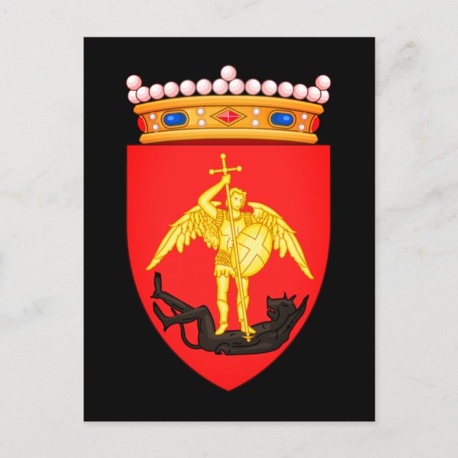 Postal Escudo de la ciudad de Bruselas (Anverso)