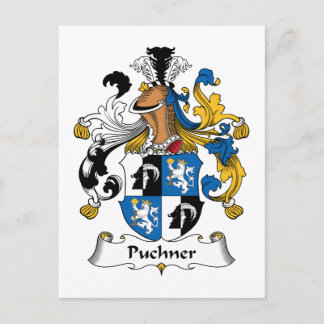 Postal Escudo de la familia Puchner