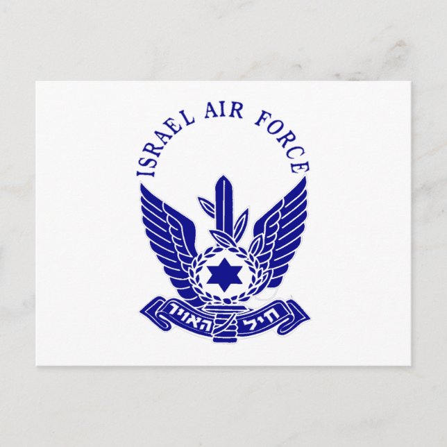 Postal ESCUDO de la IAF (Anverso)