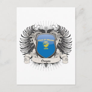 Postal Escudo de Oregon