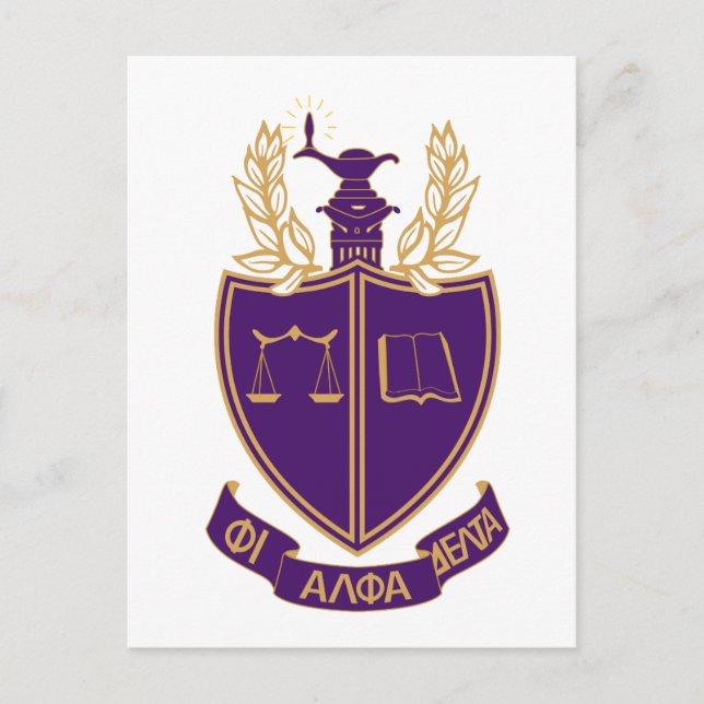 Postal Escudo de P.A.D. (Anverso)