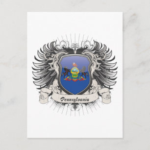 Postal Escudo de Pennsylvania