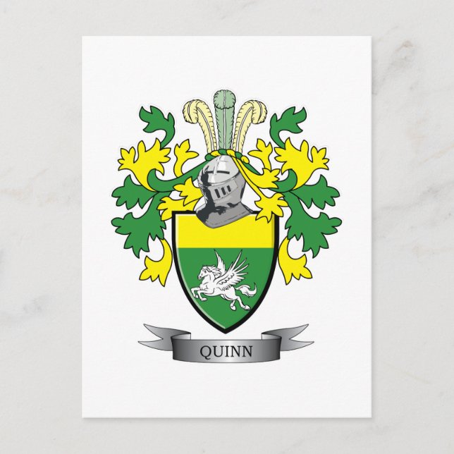 Postal Escudo de Quinn (Anverso)