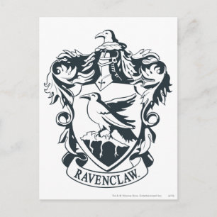 Postal Escudo de Ravenclaw