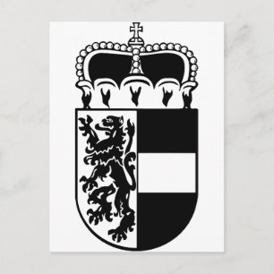 Postal Escudo de Salzburgo