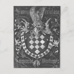 Postal Escudo de Simón de Lalaing