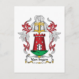 Postal Escudo de Van Ingen Family