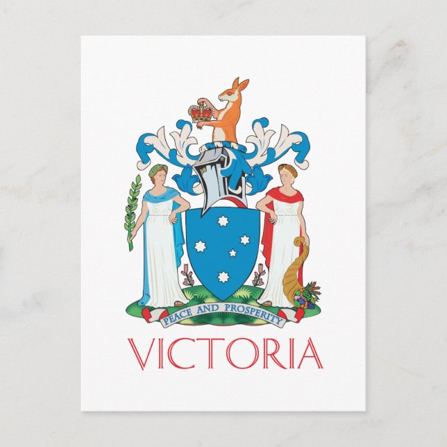 Postal Escudo de Victoria (Anverso)