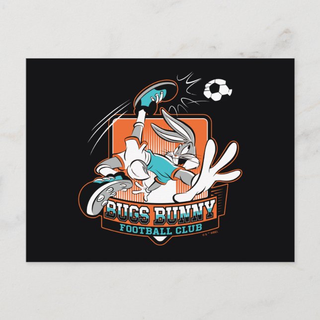 Postal Escudo del Club de Fútbol BUGS BUNNY™ (Anverso)
