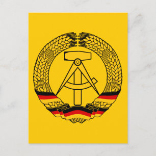 Postal Escudo del Estado de Deutschland