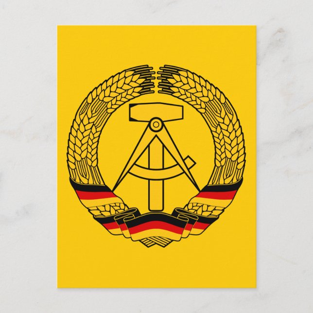 Postal Escudo del Estado de Deutschland (Anverso)