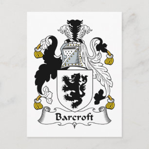 Postal Escudo familiar de Barcroft
