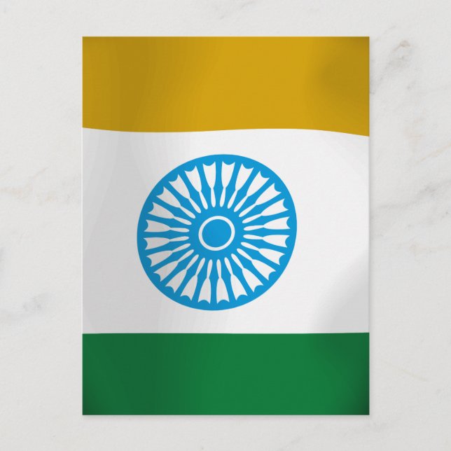 Postal ESCUDO INDIo (Anverso)