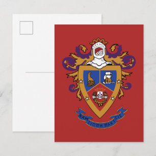 Postal Escudo oficial de Delta Sigma Pi