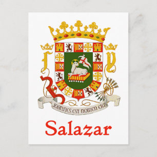 Postal Escudo Salazar de Puerto Rico
