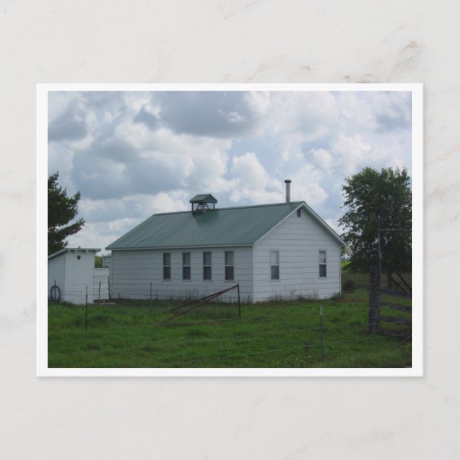 Postal Escuela Amish (Anverso)