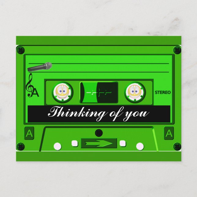 Postal Escuela antigua, Cassette_ (Anverso)