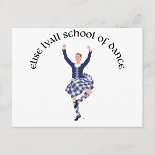 Postal Escuela de baile CUSTOM Elise Lyall