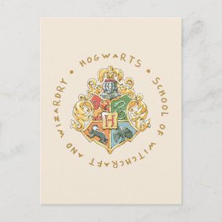 Postal Escuela de Brujería y Asistencias HOGWARTS™