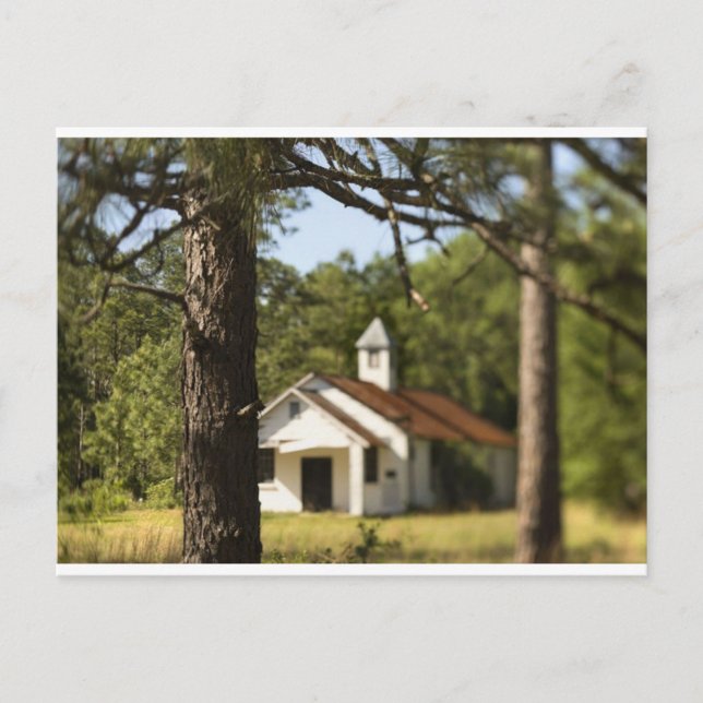 Postal Escuela de campo (Anverso)