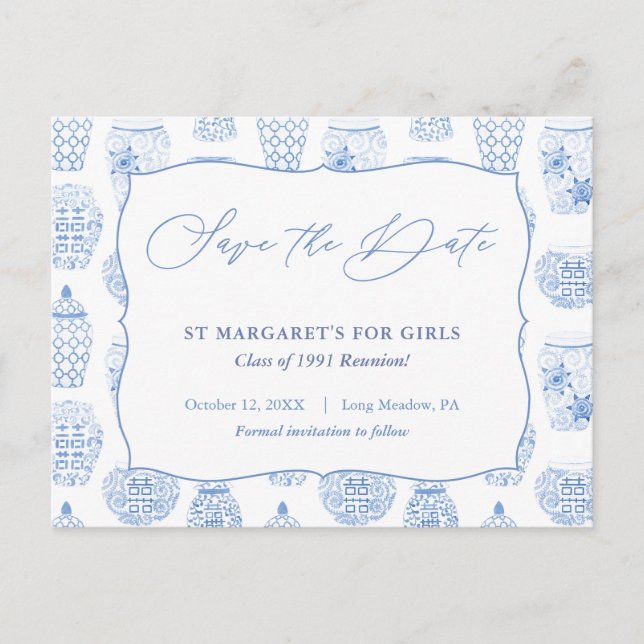 Postal Escuela de chicas Damas Reunión Universitaria Salv (Anverso)