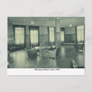 Postal Escuela de enfermería, Lyon 1930