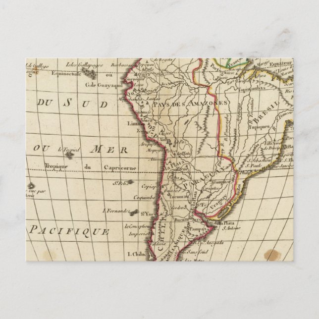 Postal Escuela de Sudamérica (Anverso)