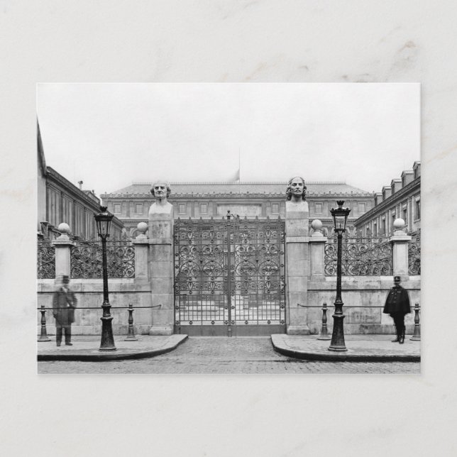 Postal Escuela Nacional Superior de Bellas Artes (Anverso)