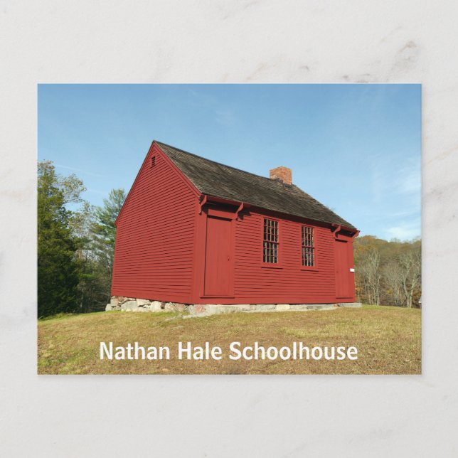 Postal Escuela Nathan Hale (East Haddam) (Anverso)