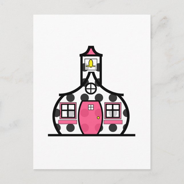Postal Escuela Polka Dot (Anverso)