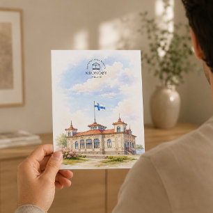 Postal Escuela Secundaria Nacional, Kronoby, Finlandia   